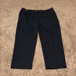 Men’s Izod Black Dress Pants 40x32
